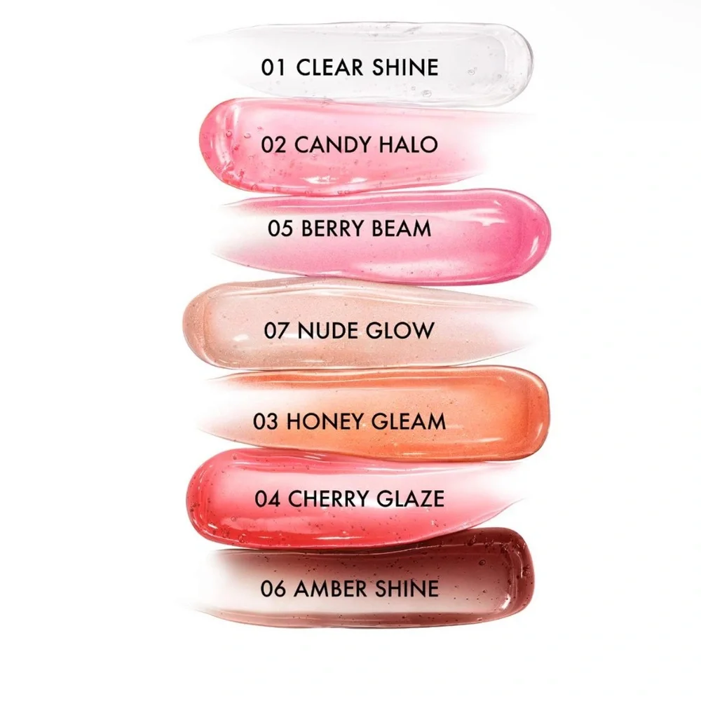 💎 Armani Beauty Prisma Glass Hydrating Lip Gloss Squalane Berry Beam Full-Size